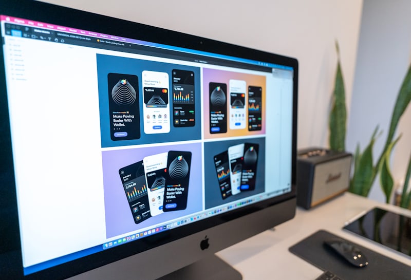 ERP Software Dashboard Mockup 4