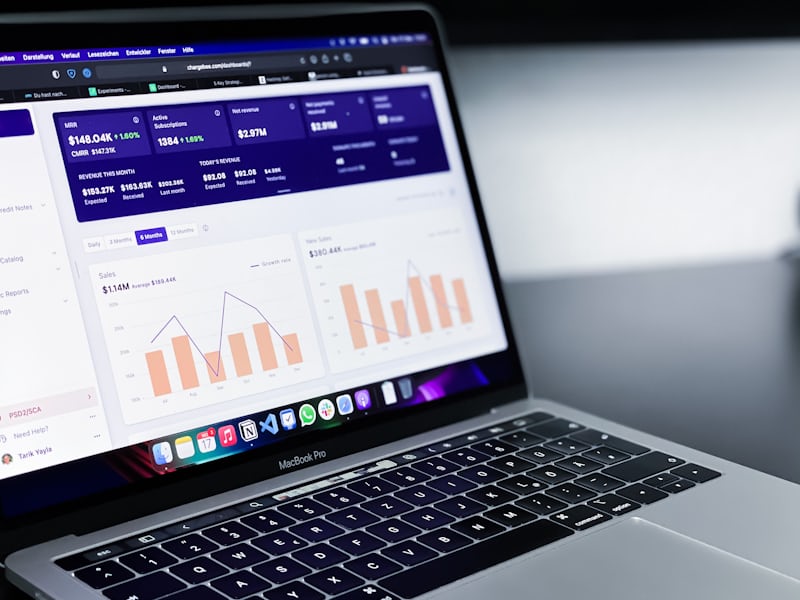 ERP Software Dashboard Mockup 5